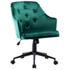 EMILE VELVET SWIVEL DESK STUDY HOME OFFICE COMPUTER CHAIR LIVINGROOM ARMCHAIR
