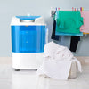 Portable 2.5KG Wash Machine Single Tube Washer Spin Dryer Laundry Machine