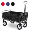 Foldable Garden Cart Pull Wagon Hand Transport Cart Collapsible Trolley NS