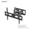 TV Stand Wall Mount Bracket Tilt Plasma for 32 40 42 46 50 55 60 70" Double Arms