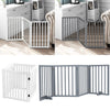 Folding Puppy Dog Play Pen Gate Fence Safety Barrier Pet Divider Free Standing