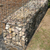 Galvanised Steel Gabion Basket Cage Mesh Wire Stone Basket Outdoo Wall Retaining