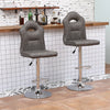 1/2/4/6x Bar Stools Gas Lift Swivel Faux Leather Kitchen Breakfast Counter Salon