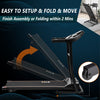 Electric Treadmill Folding Runing Walking Machine 1.5HP Bluetooth 12 Programs NS