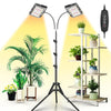 LED Grow Light Tripod Stand Full Spectrum for Hydroponic Indoor Plant Veg Flower