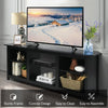 TV Stand for TVs up to 65 Inches Wooden Modern TV Console Table W/6 Open Storage