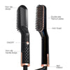 3in1 Electric Beard Hair Straightener Comb Brush Multifunctiona
