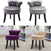 Ice Velvet Dressing Table Chair Vanity Stool Piano Stools Dining Chair Bedroom
