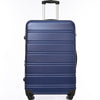 28" Large Suitcase Hard Shell Travel Trolley Hand Luggage ABS Lightweight Blue