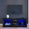 Modern LED TV Stand Unit Cabinet Living Room Set Entertainment High Gloss Doors