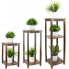 2-Tier Console Table End Side Sofa Side Table Bonsais Plant Stand Display Decor