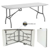 1.8 Meter 6FT CATERING CAMPING HEAVY DUTY FOLDING TABLE TRESTLE PICNIC PARTY BBQ