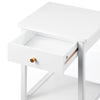 Bedside Table Nightstand Bedside Cabinet with Drawer Storage Unit Bedroom Home