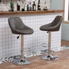 1/2/4/6x Bar Stools Gas Lift Swivel Faux Leather Kitchen Breakfast Counter Salon