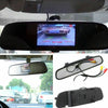 Wireless 4.3" TFT Rear View Mirror Monitor Reversing Parking Camera Number Plate