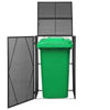 Outdoor Single/Double/Triple Wheelie Bin Shed for 240L Garbage Bins Storage UK