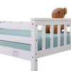 Double Bunk Beds For Kids Children 3ft Single Pine Wood Bed Frame With Mattress