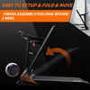 Motorized Foldable Electric Treadmill Running Bluetooth Speaker Folding Machine