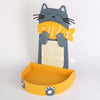 Vertical Scratching Board Cartoon Cat Eating Fish Grinding Claw Scrtacher Mat