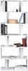 Bookcase 6 Storage Cubes Unit Tall Freestanding Bookshelf for Living Room