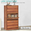 3 Drawer Shoe Cabinet Storage Cupboard Unit Shoe Rack Wooden Stand Organiser