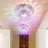 LED Crystal 5W Ceiling Light Fixture Pendant Lamp Lighting Chandelier UK Ship