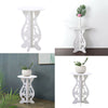 Sofa Side Tables Living Room Round Tea Coffee Lamp Plant Stand White Furniture
