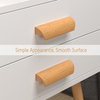 Bedside Table With Drawer Nightstand Storage Furniture Wooden Cabinets Bedroom