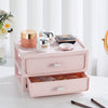 Stationery Organizer Clear Desktop Storage Container Drawer Makeup Stackable Box