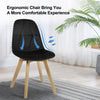 2/4/6x Dining Chairs Velvet Upholstered Chairs w/ Backrest Kitchen Lounge Office