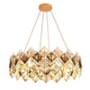 Diamond Crystal Chandelier Large Pendant Ceiling Light Duplex House Living Room