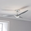 52" Ceiling Fan with LED light Living Room Bedroom Reversible Fan Light Remote