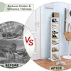 7-Tier Shoe Storage Rack Freestanding Organizer Stand Bathroom Dispaly Shelf