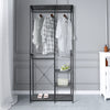 Clothes Rail Rack Garment Dress Coat Hanging Display Stand Storage Metal Shelf