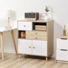 Modern Sideboard, Storage Cabinet, Living Room Accent Cupboard with 3 Drawers