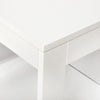 White 2 Drawers Cabinet Bedside Table Bathroom Shelf Nursery Storage Cupboard