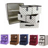 5 Drawers Foldable Storage Boxes with Slid Handle Collapsible Clothes Organiser
