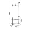 Clothes Rail Rack Garment Hanging Display Stand Coat Hat Shoe Storage Hook Shelf