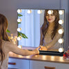 Hollywood Cosmetic Mirror LED Light MakeUp Vanity Shaving Bath Round/Rectangular