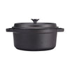 Cast Iron Stewpot Casserole Dish Pre-Seasoned Non-Stick Cooking Pot With Lid