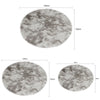 Circle Round Shaggy Rug Living room Bedroom Carpet Floor Fluffy Mat Anti-Skid