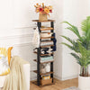 Shoe Rack Wooden Shoe Storage Organizer Shoe Shelf Vertical Shoe Tower