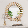 Large Round Wall Mirror Wall Hanging Art Mirror Stairway Hall Mirror Gypsy Deco