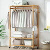 Large Capacity Clothes Rail Coat Rack Hanging Wardrobe Storage Cabinet Shelf