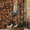 Firewood Kindling Splitter Racker Manual Log Wood Cutter Steel Splitting Tools