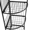 3/5-Tier Metal Corner Shelf Storage Rack Organiser Ladder Display Bookshelf Home