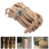 98 Feet Natural Jute Hemp Rope Thick Twine String For DIY Cat Scratcher 26/40mm