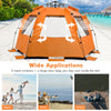 Instant Pop-up Beach Tent 3-4 Persons Foldable Portable Beach Shade W/Carry Bag