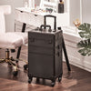 Large Vanity Makeup Beauty Cosmetic Case Trolley Hairdressing Nail Storage Box