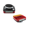 LED Magnetic Wireless Rear Tail Lights Battery Operated USB Tow Tail Trailer UK